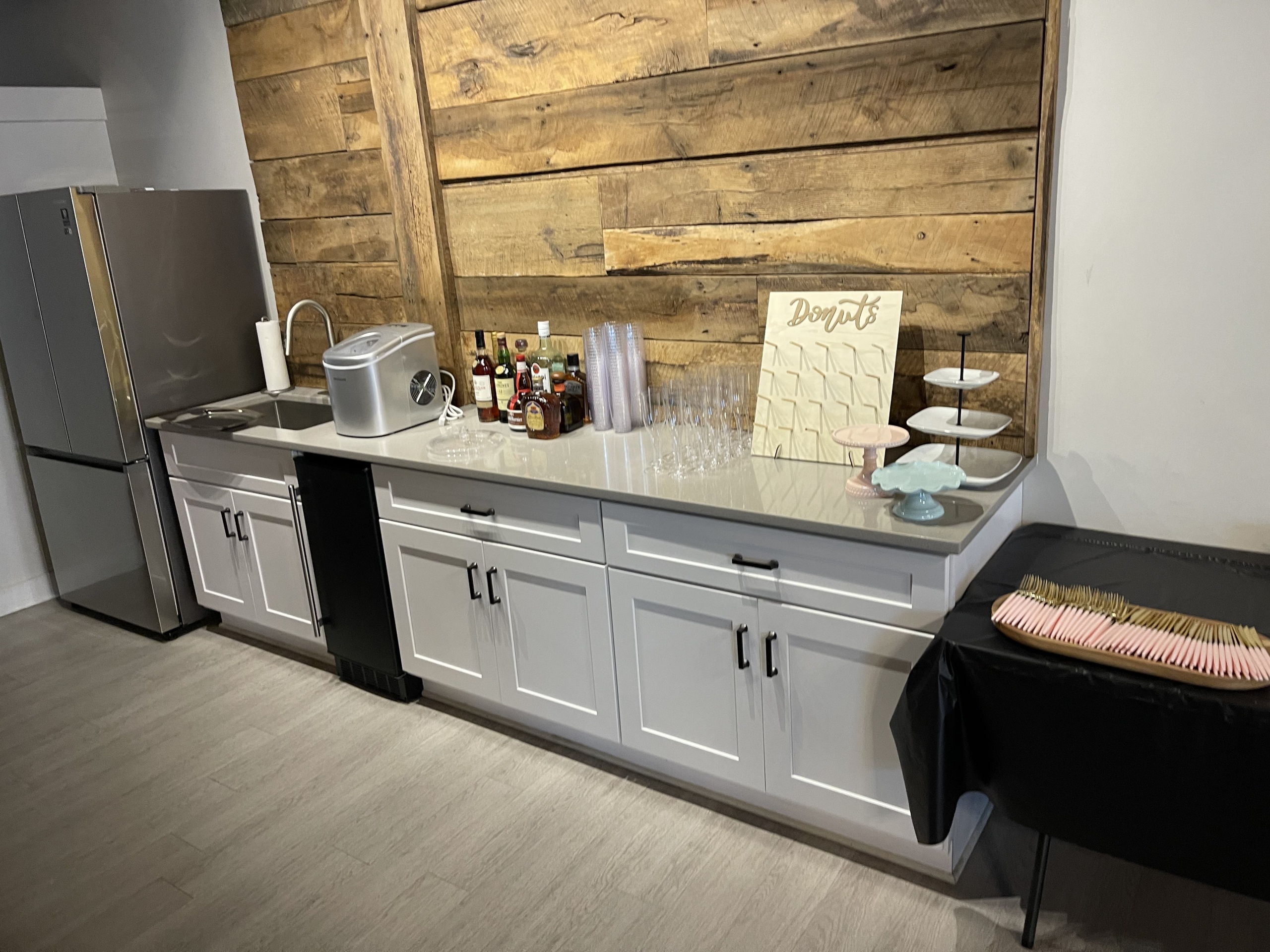 kitchenette at a small event venues in auburn hills michigan